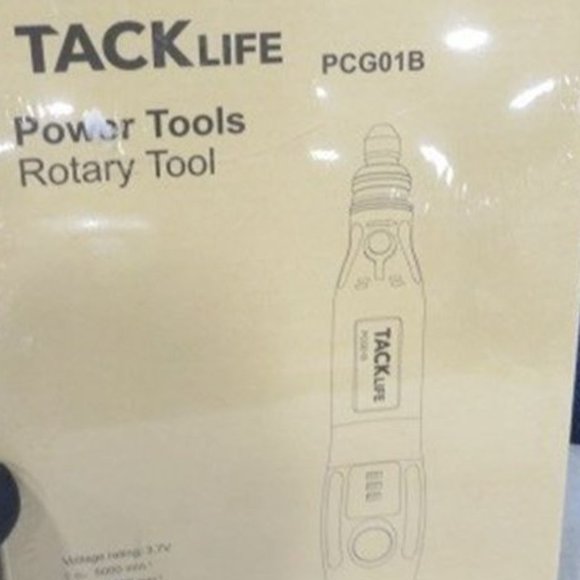 TACKLIFE 3.7V CORDLESS ROTARY TOOL with 32 Pieces Accessories - Picture 3 of 3